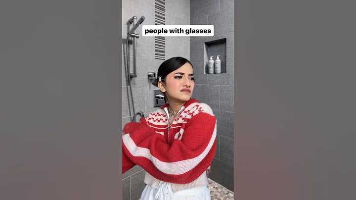 When you can’t see anything without glasses