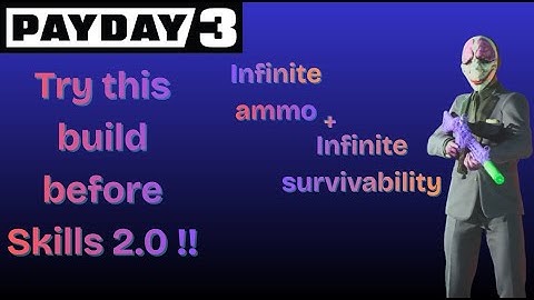 The BEST build in PAYDAY 3 !! ( RIP EDGE GRIT AND RUSH )