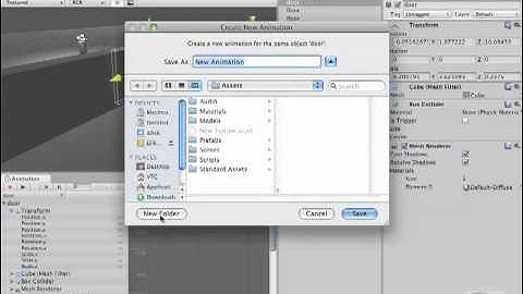 06. Interacting with Models - Animating a Door