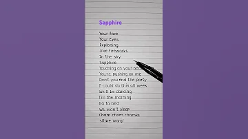 Sapphire Ed Sheeran Ft Arijit Singh Lyrics Lyrics Song Trending 