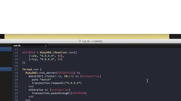 Playing with RubyDNS on macOS