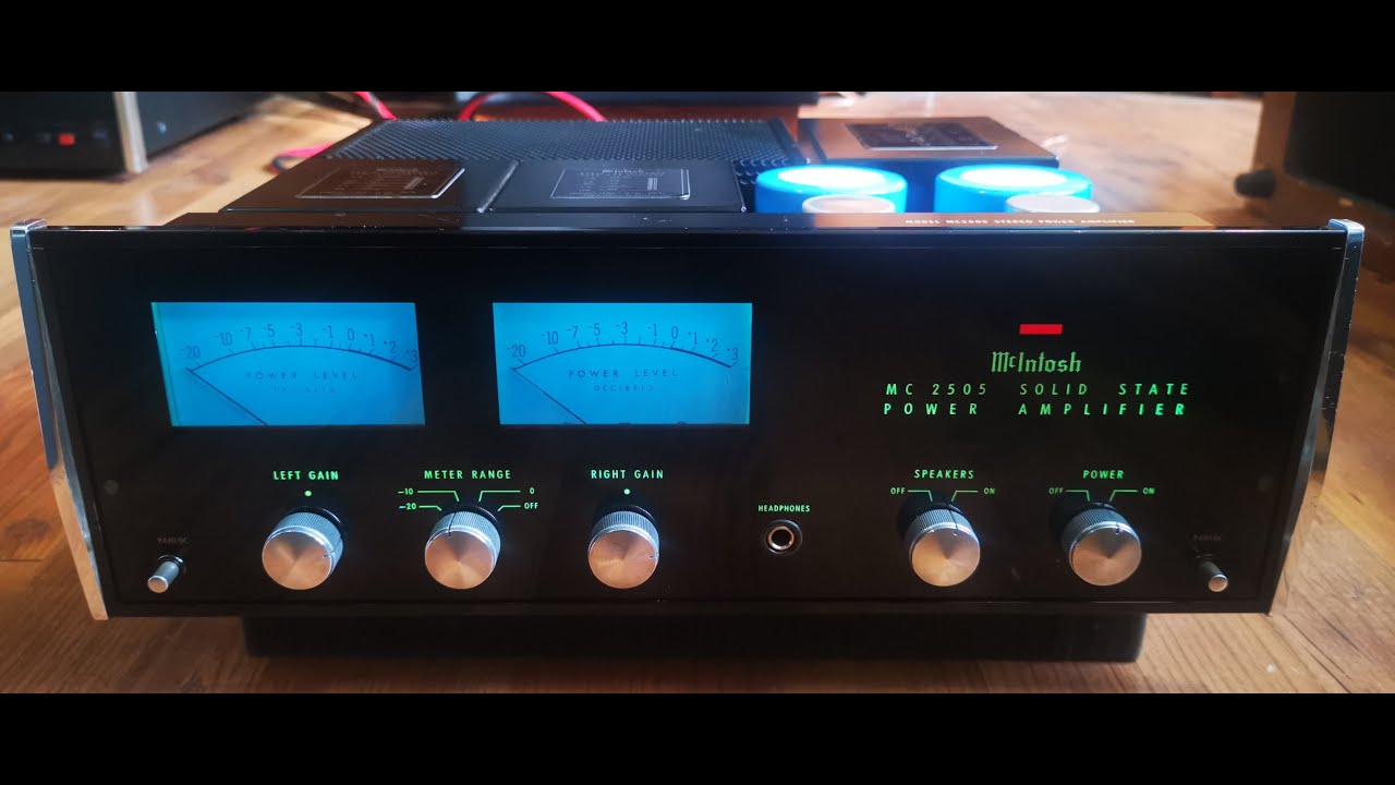 McIntosh MC2505 Solid State Power Amplifier