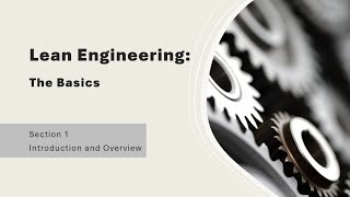 Lean Engineering: The Basics