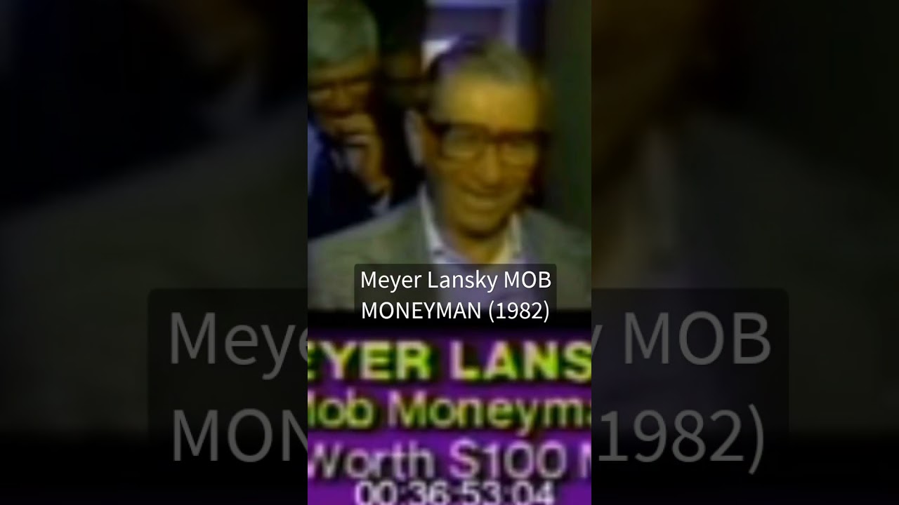 Meyer Lansky MOB MONEYMAN (1982) 