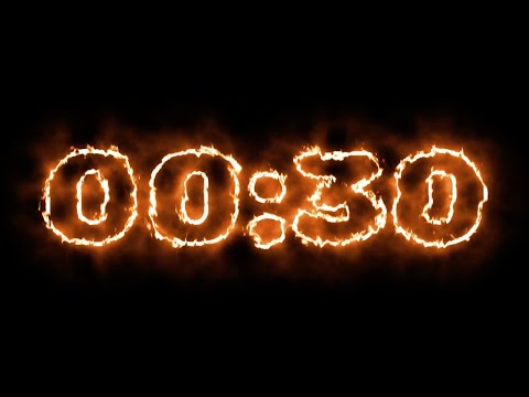 30 Seconds Fire Timer Extreme Sound Alert