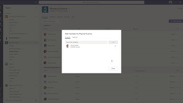 Adding a member to a Private Teams Channel