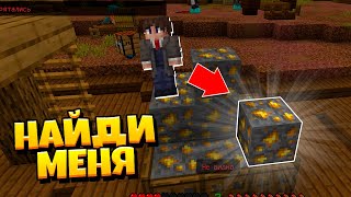 Я спрятался в виде БЛОКА, попробуй найти меня! Hide And Seek