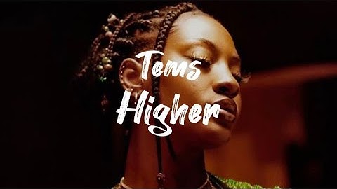 Thumbnail of Tems - Higher (live/ lyrics)