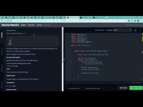 Staircase Problem-java - YouTube