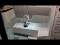 My Brother CP2160W: How to wind the bobbin and thread the machine for sewing. Step by step guide.