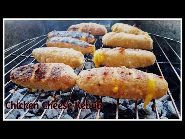 #chicken_recipes #kebab Chicken Cheese Kebab | সুস্বাদু চিকেন চিজ কাবাব | Ambrosia Home Kitchen