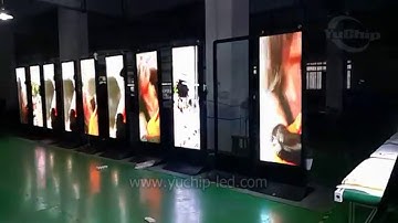 Super Slim LED Light Box/Snap LED frame/Movie Led Poster Screen
