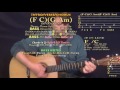 I Don't Want To Live Forever (Zayn) Guitar Lesson Chord Chart - F C G Am