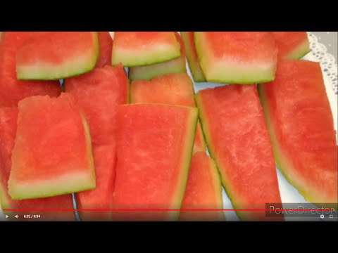 Vidéo: Comment Faire Des Melons Confits Et Des écorces De Pastèque