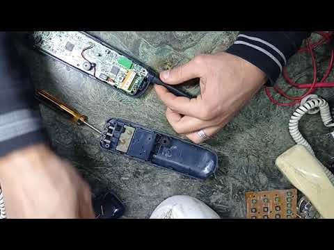 تعليق الزراير والاتصال في اللاسلكي باناسونيك بكل سهوله