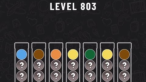 Ball Sort Puzzle Level 803 #ballsortpuzzle #ballsortpuzzlegameplay #puzzlegame #mobilegames