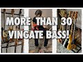 30 Vintage Basses &amp; More – Inside Vintage Freak’s Collection