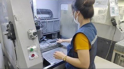 CNC Working Process. CNC 3 Axis Mill Machining Electronics Phone glass Maker