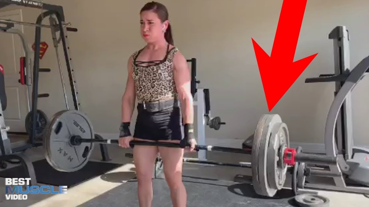 ⭐️ Hilda Reyna lifting 300 pounds Double her body weight YouTube
