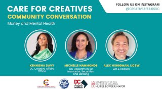 Care for Creatives Community Conversation: Money and Mental Health