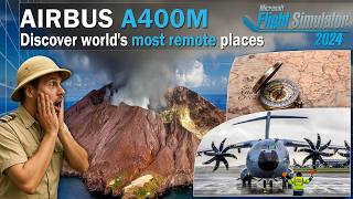 Discover most remote places wordwide in A400M ★ Tristan da Cunha ★ Inaccessible Island ★ MSFS 2024