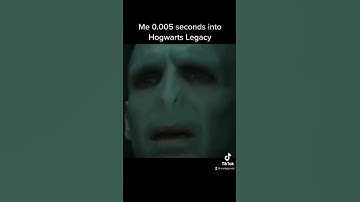 Av- Ava- Avada- Avada Kedavra! - Funny Hogwarts Legacy Game Meme