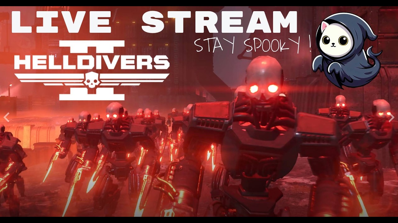 STREAM. HELLDIVERS 2. #23. Machinery Of Oppression Update. Come chill with Ghost