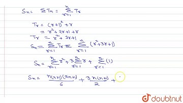 "Find the sum of first `n`terms of the following series:`5+11+19+29+41+ dot`"