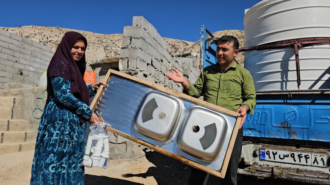 Daily progress of the Bakhtiari family: and Khadija's happy moments!