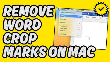 [Easy Guide] Remove Crop Marks in Word on Mac