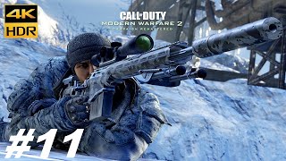 Call Of Duty Modern Warfare 2 Remastered [4K HDR 60FPS UHD Xbox One X]  Gameplay Part #1 