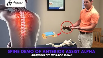The Anterior Assist Alpha Tool In Action With A Demo Spine