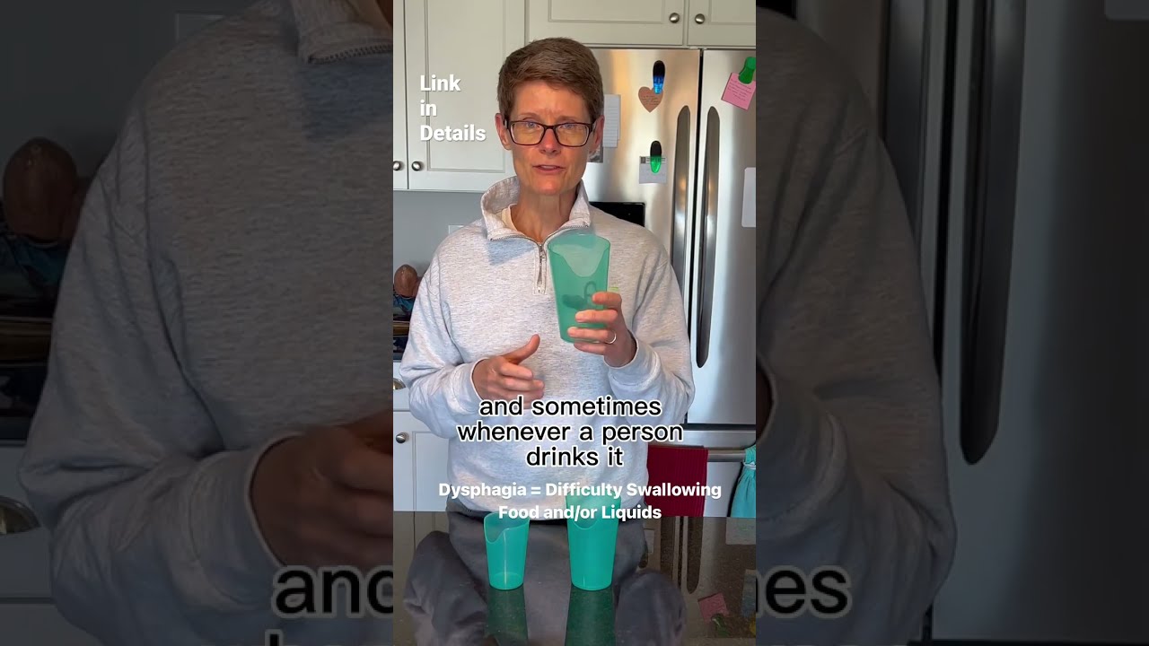  Dysphagia Difficulty Swallowing Food Or Liquid Check Out The Nosey Cup Aspiration Pneumonia