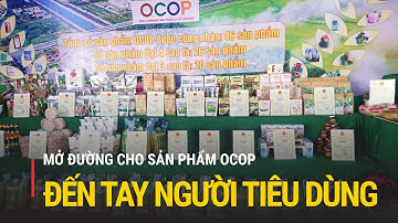 Mở đường cho sản phẩm OCOP đến tay người tiêu dùng | Truyền hình Quốc hội Việt Nam