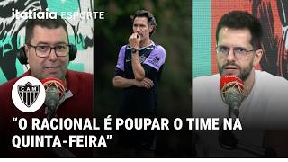 ATLÉTICO: COM SEQUÊNCIA 'PESADA', COMO ATLÉTICO DEVE MONTAR O TIME? VEJA OS PROVÁVEIS TIMES