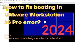 What's Causing Your VMware Boot Error 2024 and How to Fix It Fast?