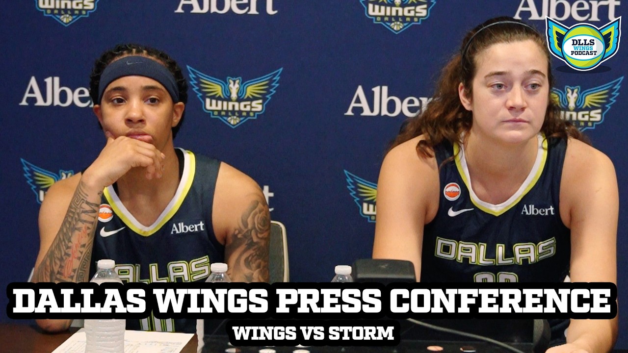 Aziaha James & Maddy Seigrist on Offensive Struggles After Wings WIN vs Storm