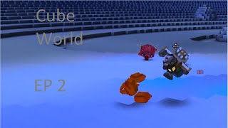 Cube world::ep 2::The Spitter Boss