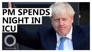 Boris Johnson spends second night in the intensive care unit - TomoNews