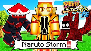 Review Addon Naruto Storm V4 Keren Banget Asli Minecraft Pe Mcpe 1.18 Showcase Part 1