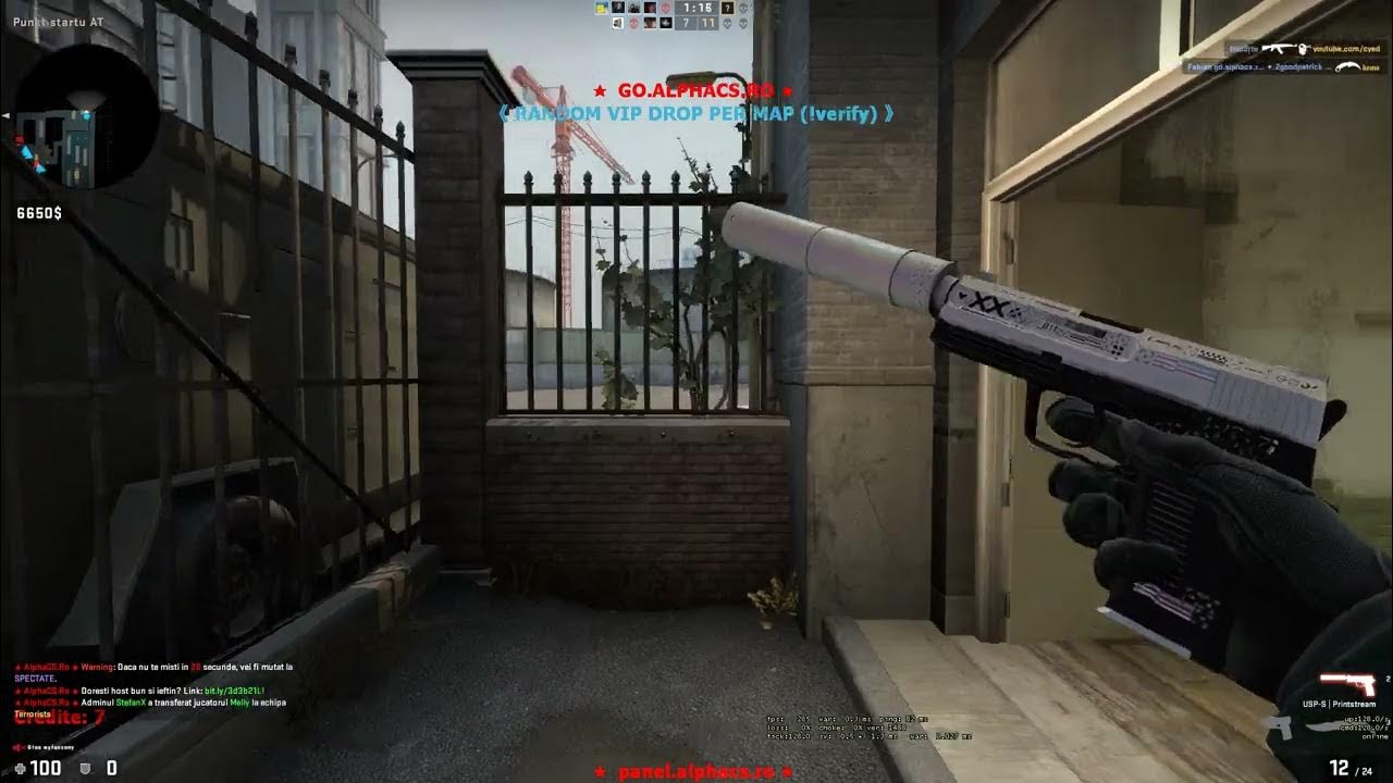 CSGO USPS PRINTSTREAM WELLWORN SKIN SHOWCASE YouTube