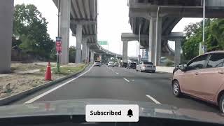 Drive from Bandar Tasik Selatan to Lake Field