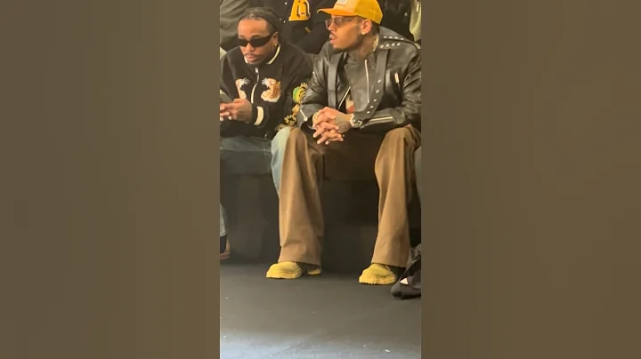 Chris Brown and Quavo at Fashion Week #chrisbrown #quavo #privilegernb