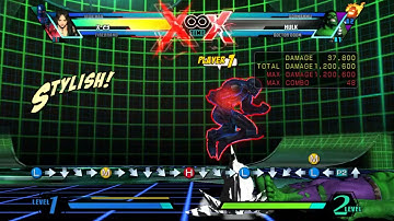 Umvc3 x23 level 3 silent kill 300% setup: Vs 1.2m HP, 2/2 (Read Description)