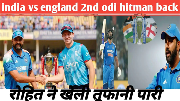 IND vs ENG: Rohit Sharma smashed 119 (90) with  2nd ODI ! Hitman is Back