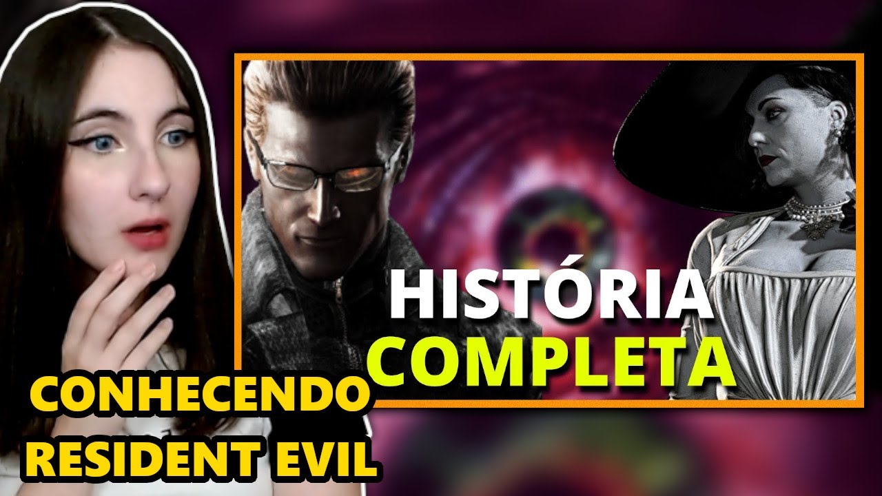 (NÃO CONHECIA NENHUM JOGO!) HISTÓRIA COMPLETA DA SAGA RESIDENT EVIL