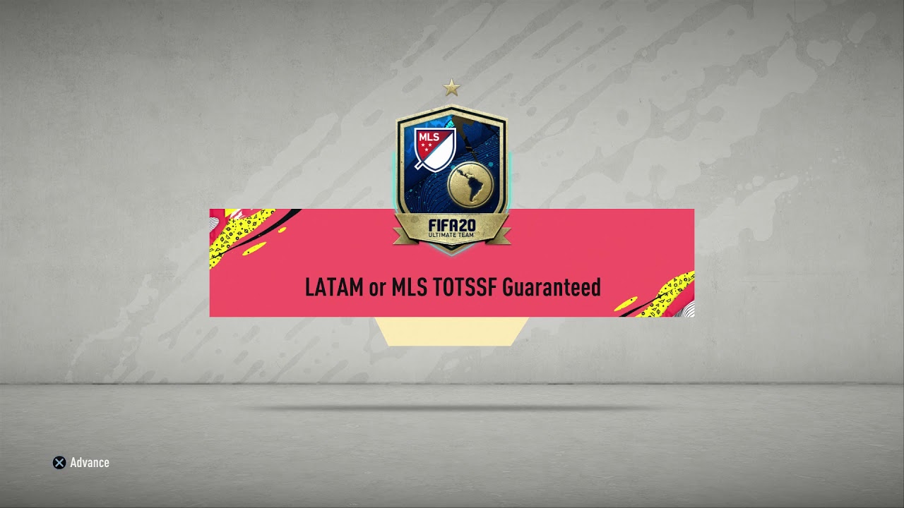 LATAM OR MLS TOTSSF GUARANTEED PACK! FIFA 20 Ultimate Team