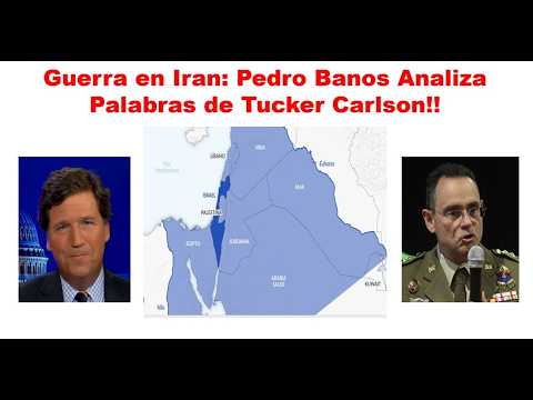 Israel's sinister project for Iran: Pedro Banos analyzes Tucker Carlson and Megyn Kelly