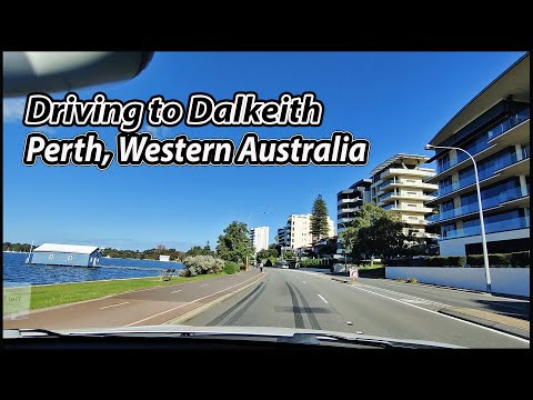 Driving in Perth: From City Centre to Dalkeith | Western Australia