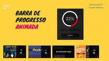 BARRA DE PROGRESSO - HTML CSS JAVASCRIPT